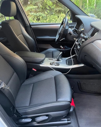 BMW X3 cena 109000 przebieg: 94000, rok produkcji 2016 z Warszawa małe 232